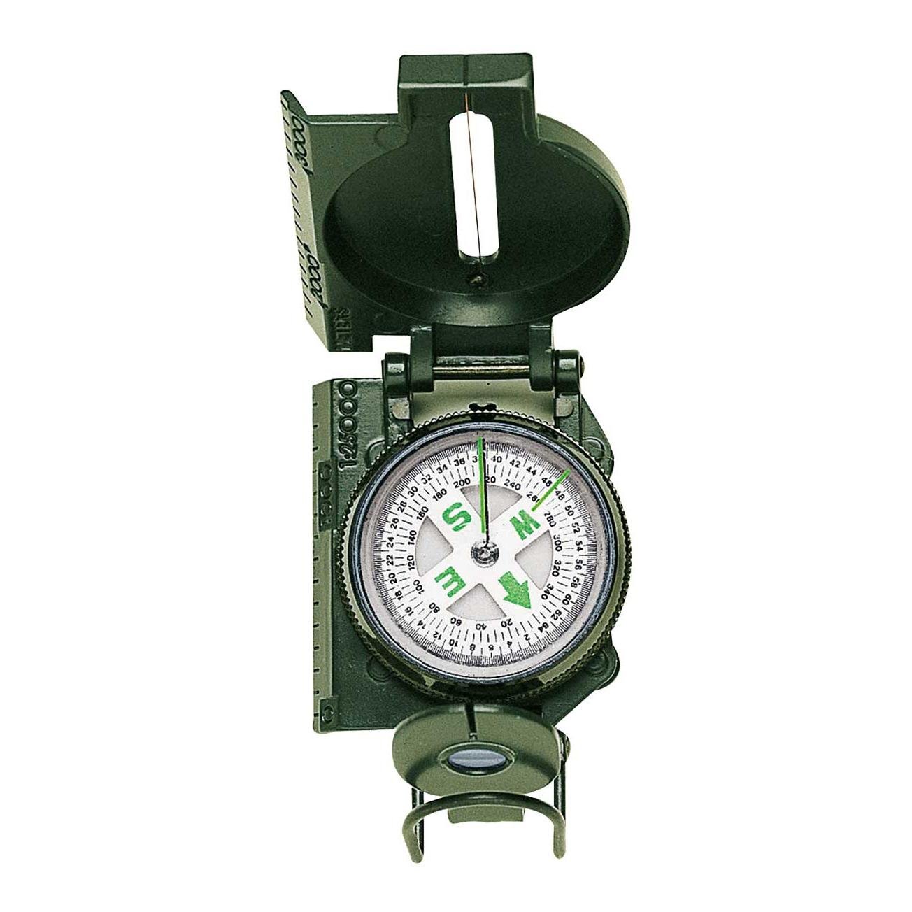 Herbertz grosser Uhrenkompass Uhr Kompass Outdoor Camping Armee BW Zusatzkompass 
