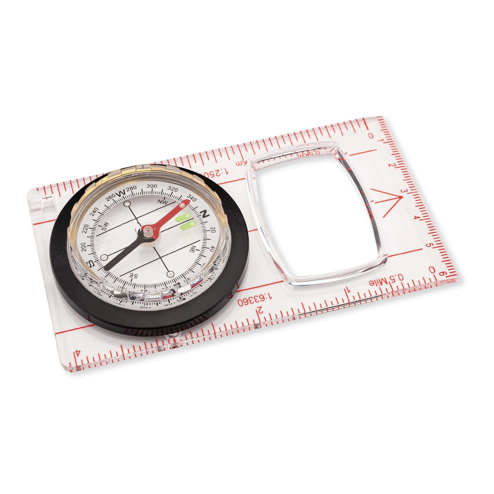 Kunststoff Herbertz Ranger Kompass Rangerkompass Wandern Orientierung Metall od 